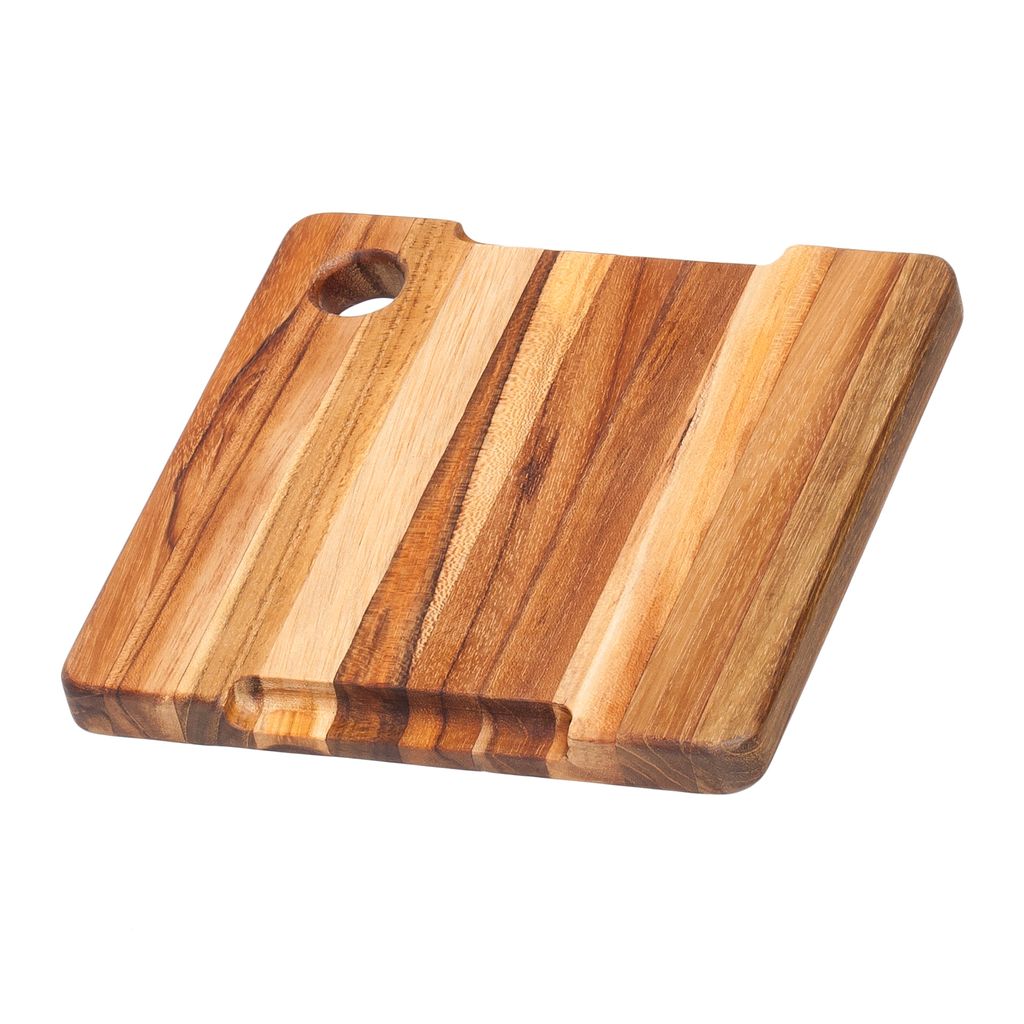 BILLOT en teck 50 x 35 x 6 cm - Visuel 1